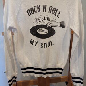 SEVEN DEADLY Rock N' Roll Stole My Soul Cardigan